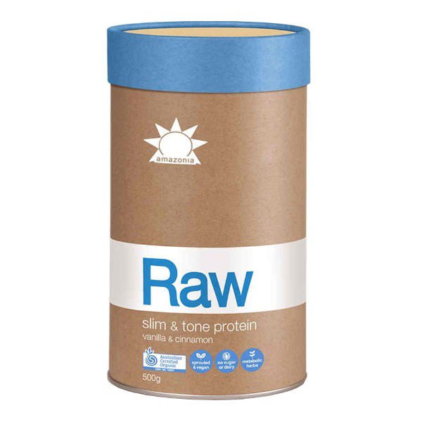 Amazonia RAW-Protein Slim Vanilla & Cinnamon 500g